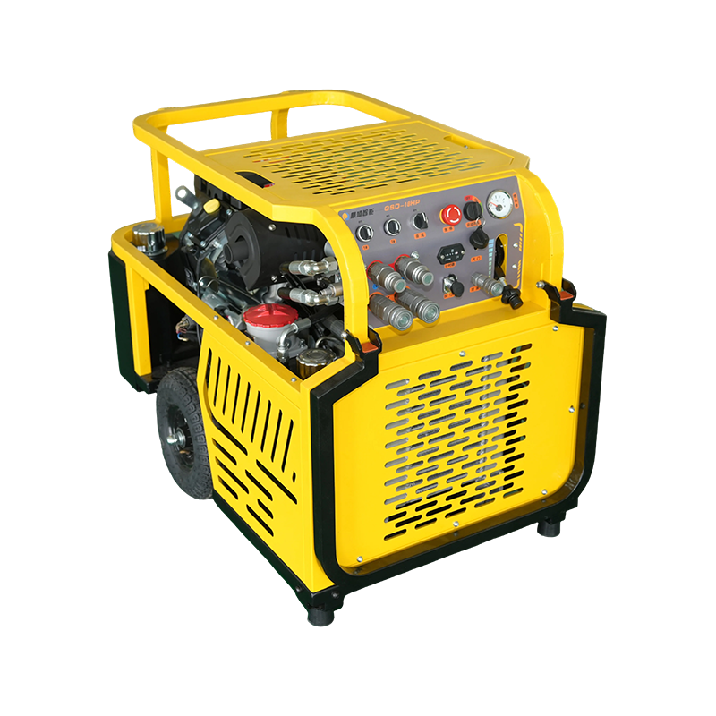 Unidad de energía hidráulica portátil (PHPU) de opción dual de 18 HP