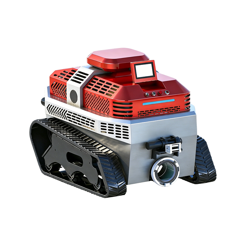 Robot de drenaje inteligente con orugas compacto (600 m³/h)